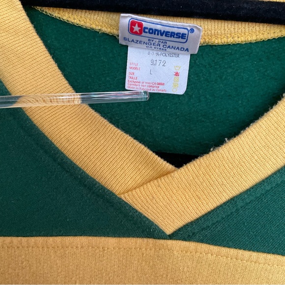 Vintage 80s Converse All Star Short Sleeve Sweatshirt - Picture 6 of 6